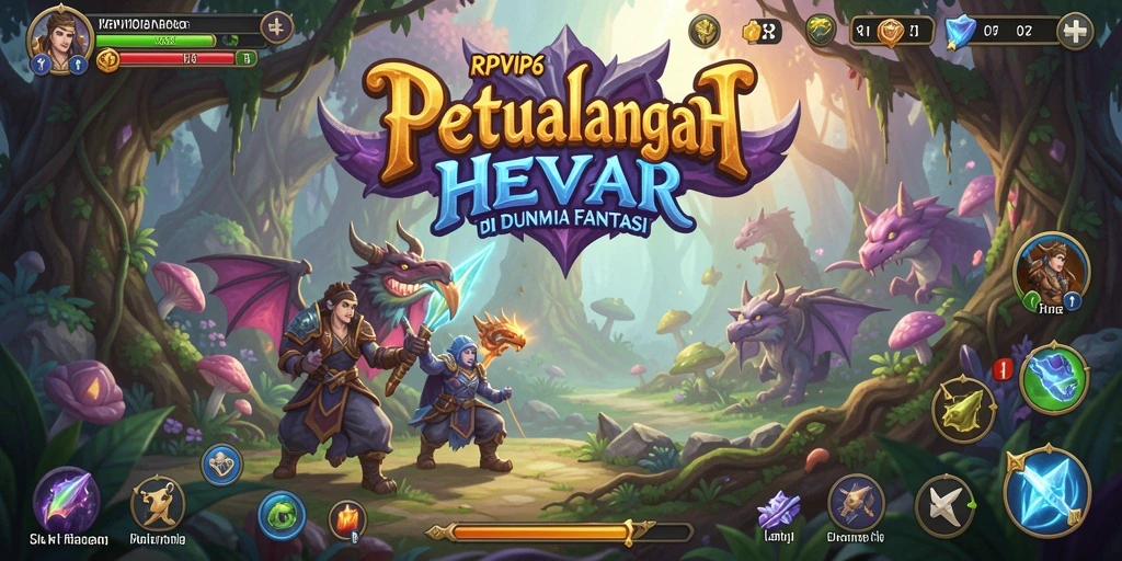 Gameplay RPVIP6 yang menakjubkan dalam dunia petualangan.