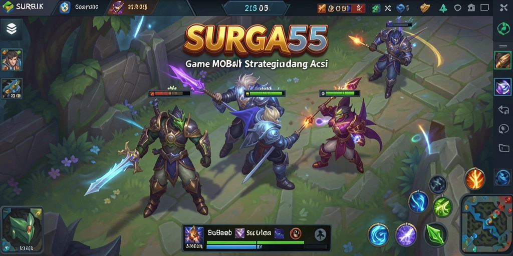 Gameplay seru dan penuh strategi di SURGA55.